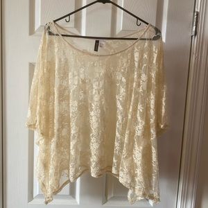 Lacy blouse - great layer over tanks and sleeveless dresses